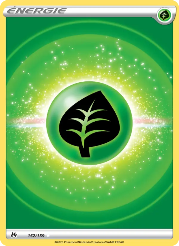 152/159 - Énergie Plante — Carte Pokémon Zénith Suprême 152/159