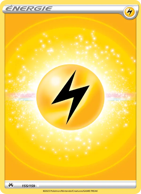155/159 - Énergie Électrique — Carte Pokémon Zénith Suprême 155/159