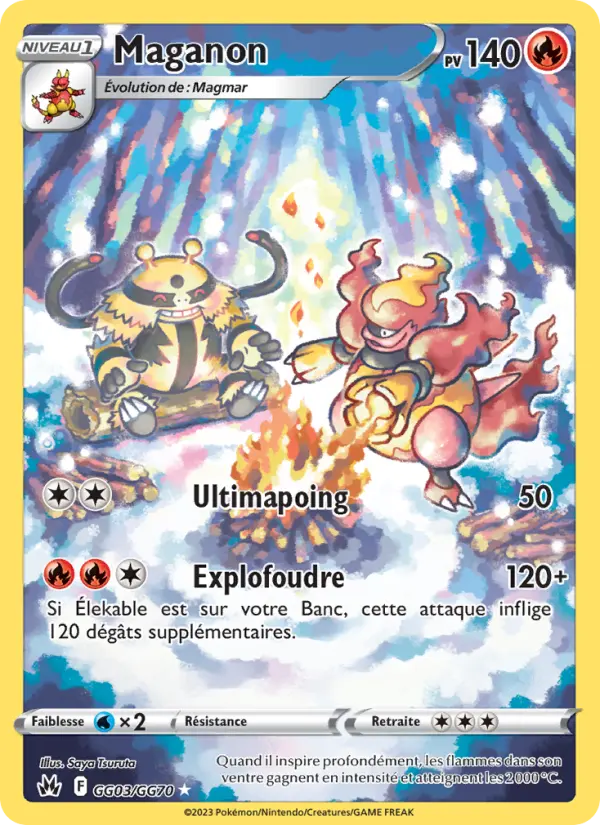 Maganon — Carte Pokémon GG03 Zénith Suprême
