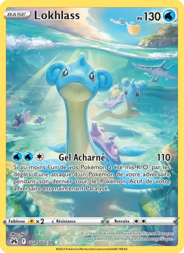 GG05/159 - Lokhlass — Carte Pokémon Zénith Suprême GG05/159