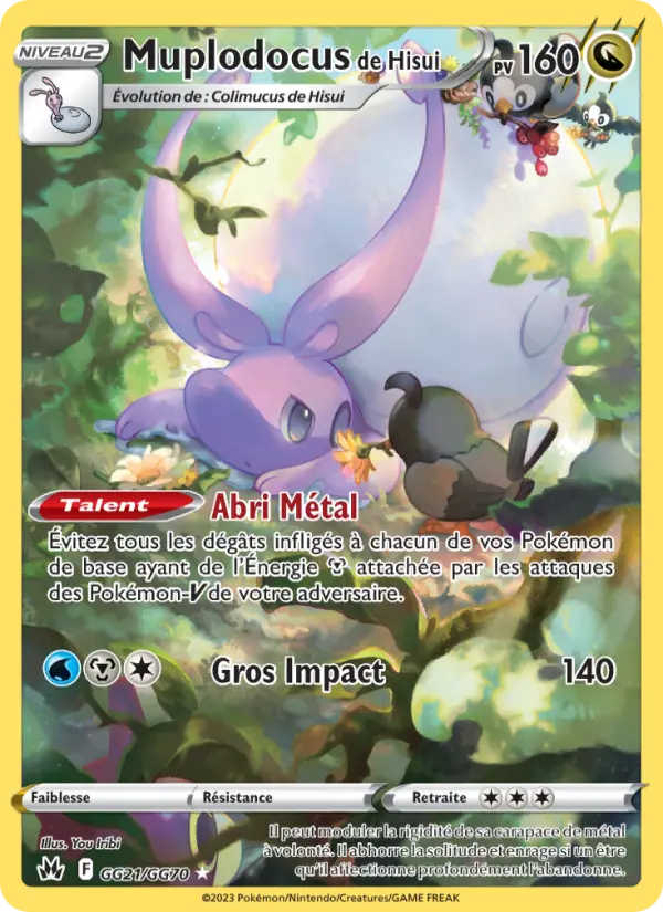 Muplodocus de Hisui — Carte Pokémon GG21 Zénith Suprême