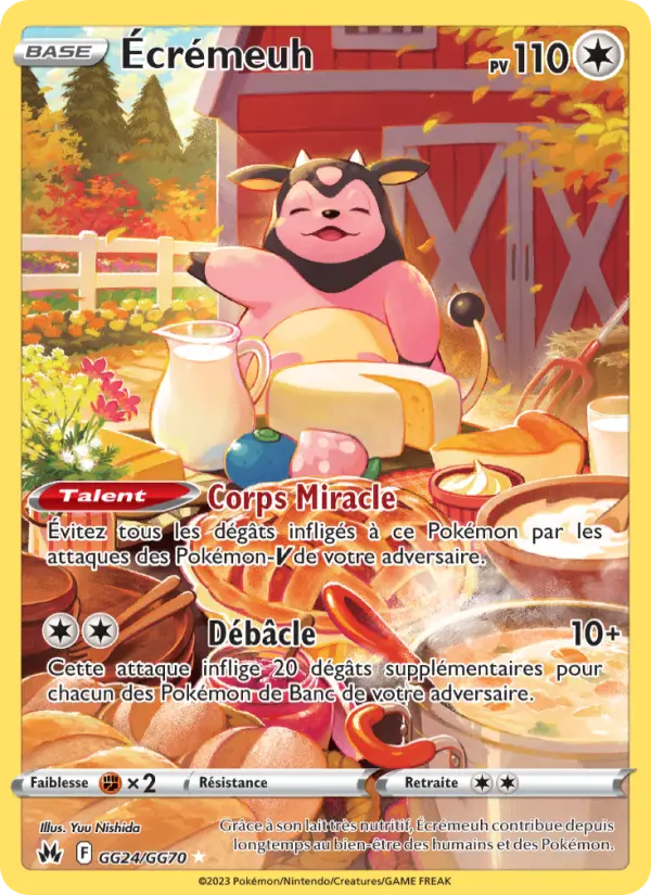 GG24/159 - Écrémeuh — Carte Pokémon Zénith Suprême GG24/159