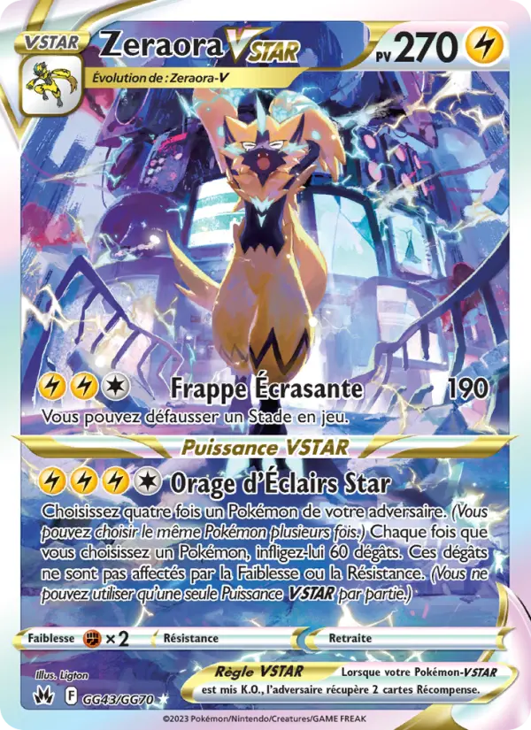GG43/159 - Zeraora VSTAR
