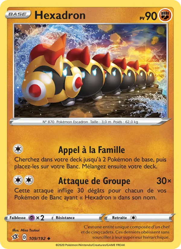 109/192 - Hexadron — Carte Pokémon Clash des Rebelles 109/192