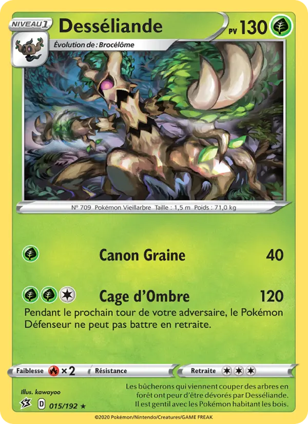 015/192 - Desséliande — Carte Pokémon Clash des Rebelles 15/192