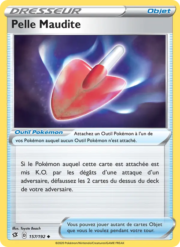 157/192 - Pelle Maudite — Carte Pokémon Clash des Rebelles 157/192
