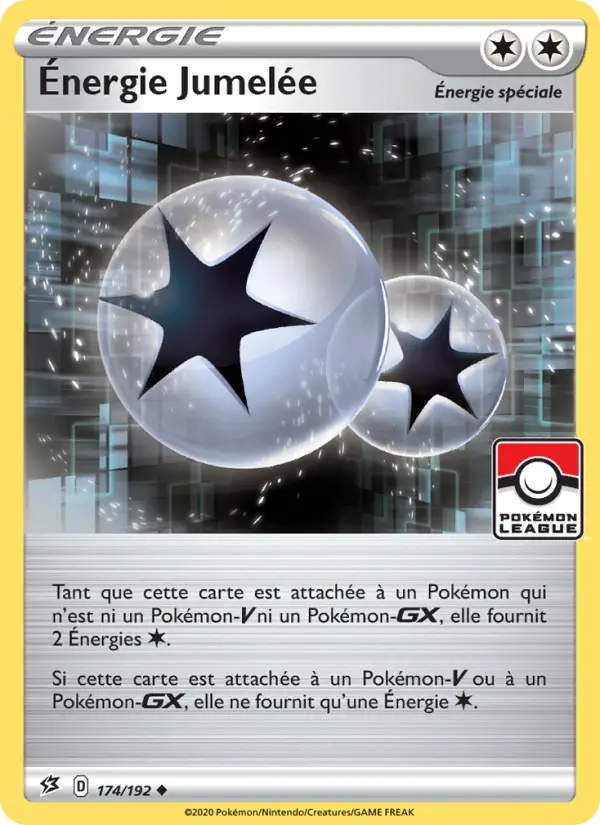 174/192 - Énergie Jumelée — Carte Pokémon Clash des Rebelles 174/192