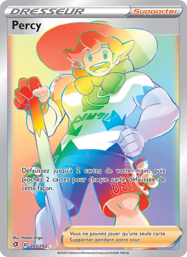201/192 - Percy — Carte Pokémon Clash des Rebelles 201/192