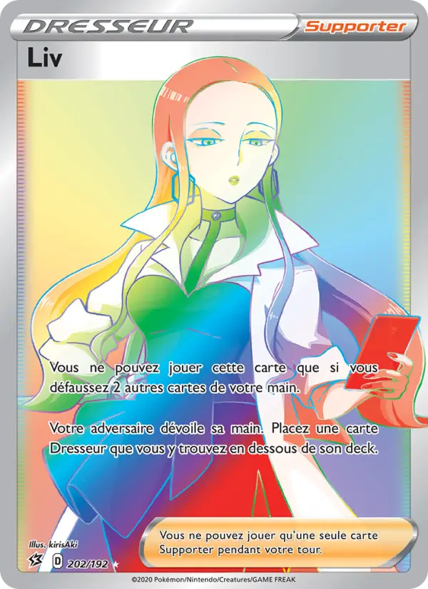 202/192 - Liv — Carte Pokémon Clash des Rebelles 202/192