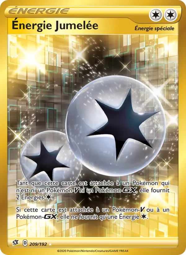 209/192 - Énergie Jumelée — Carte Pokémon Clash des Rebelles 209/192