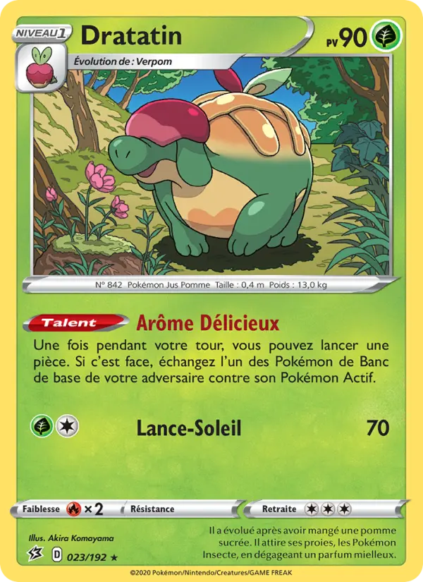 023/192 - Dratatin — Carte Pokémon Clash des Rebelles 23/192