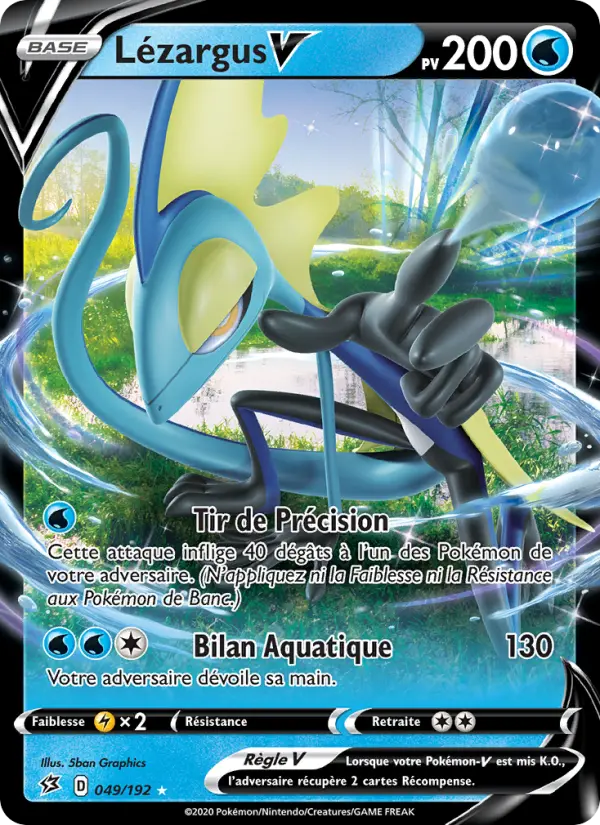 Lézargus V — Carte Pokémon 49 Clash des Rebelles
