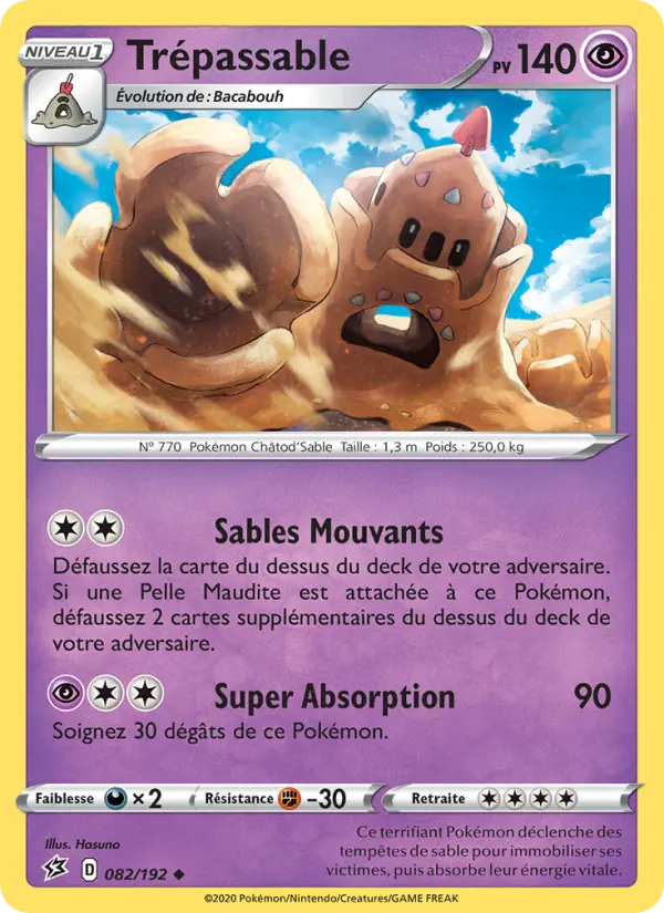Trépassable — Carte Pokémon 82 Clash des Rebelles