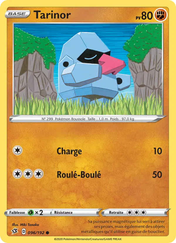 Tarinor — Carte Pokémon 96 Clash des Rebelles