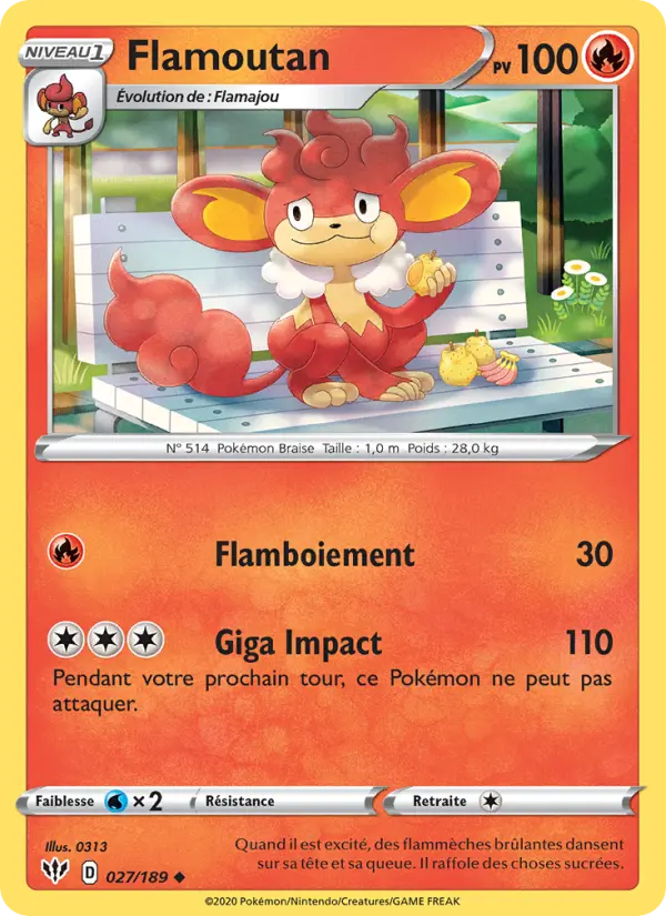 027/189 - Flamoutan