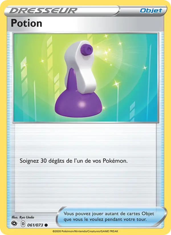 061/073 - Potion — Carte Pokémon La Voie du Maître 61/73