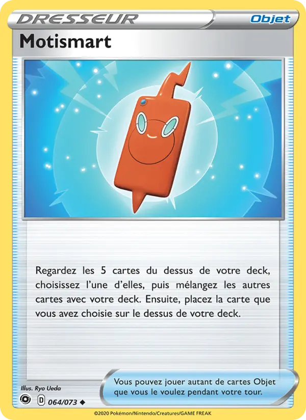 064/073 - Motismart — Carte Pokémon La Voie du Maître 64/73