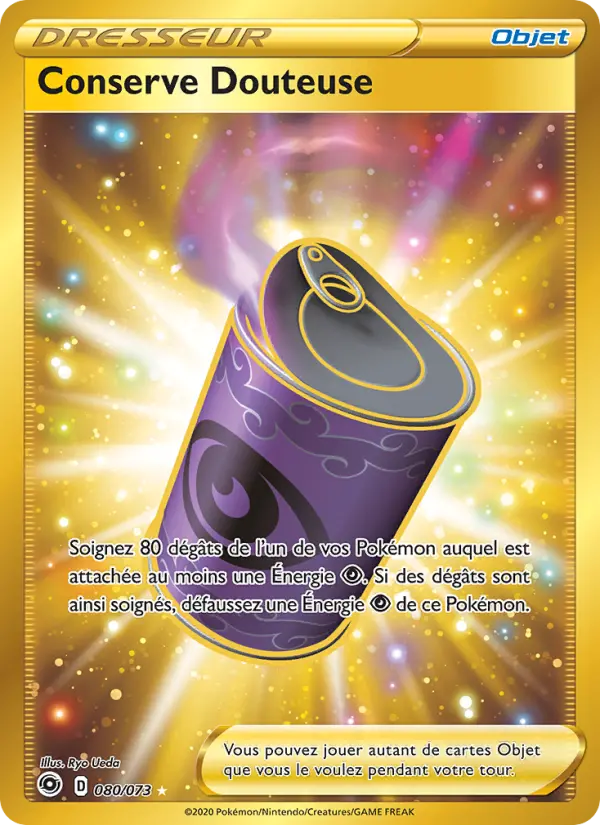 080/073 - Conserve Douteuse — Carte Pokémon La Voie du Maître 80/73