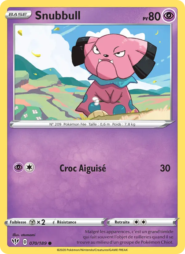 070/189 - Snubbull