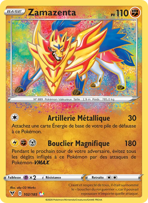 102/185 - Zamazenta