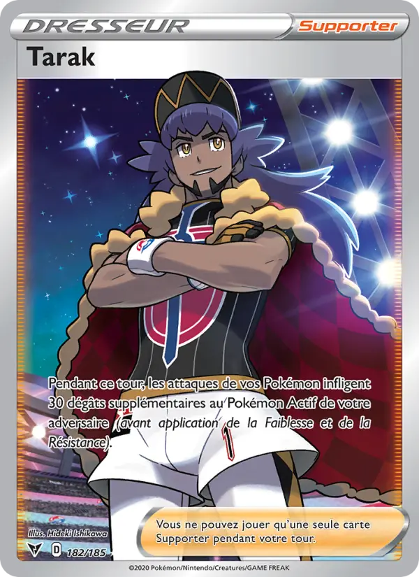 182/185 - Tarak — Carte Pokémon Voltage Éclatant 182/185