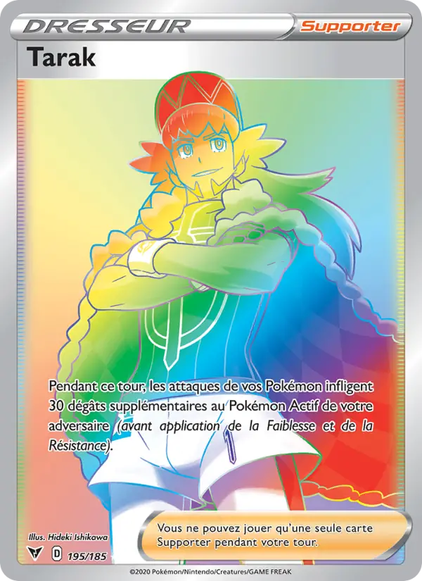 195/185 - Tarak — Carte Pokémon Voltage Éclatant 195/185