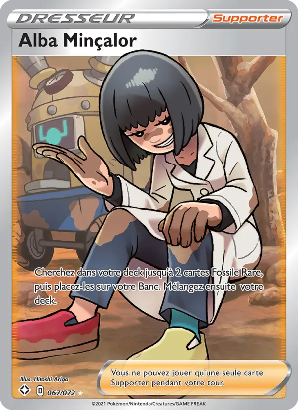 067/072 - Alba Minçalor — Carte Pokémon Destinées Radieuses 67/72