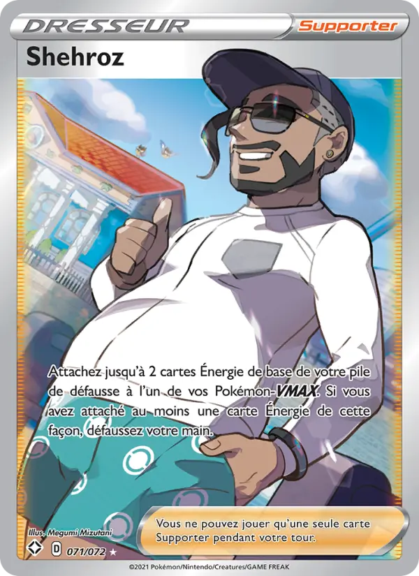 071/072 - Shehroz — Carte Pokémon Destinées Radieuses 71/72