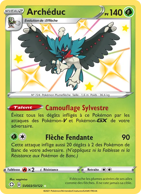 SV003/072 - Archéduc — Carte Pokémon Destinées Radieuses SV003/72