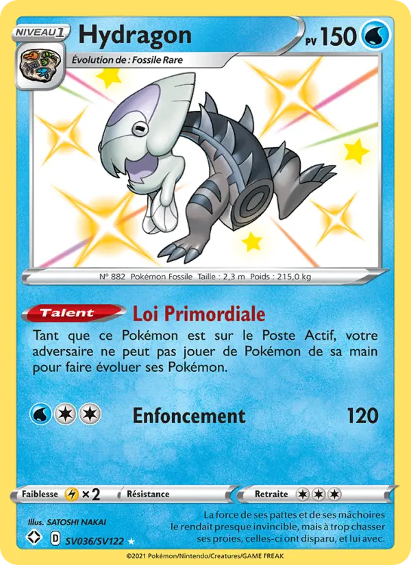 Hydragon — Carte Pokémon SV036 Destinées Radieuses