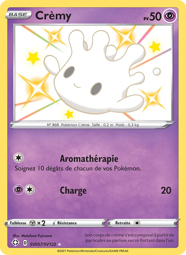 Crèmy — Carte Pokémon SV057 Destinées Radieuses