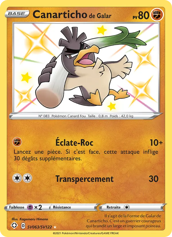 SV063/072 - Canarticho de Galar