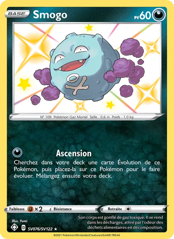 SV076/072 - Smogo — Carte Pokémon Destinées Radieuses SV076/72
