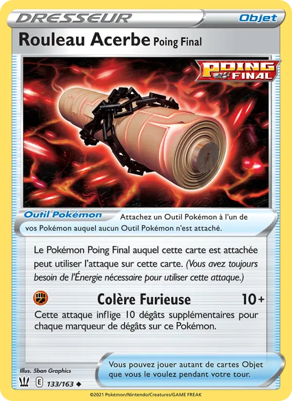 133/163 - Rouleau Acerbe Poing Final