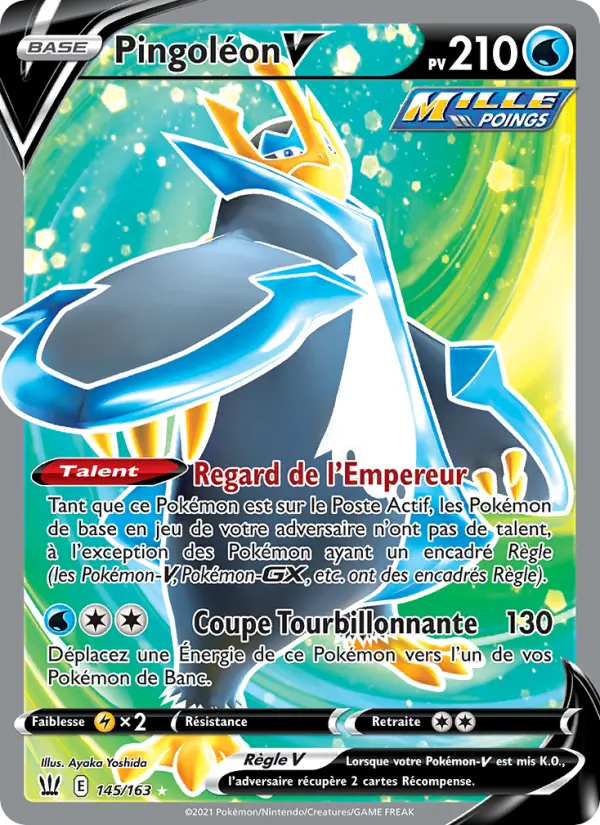 Pingoléon V — Carte Pokémon 145 Styles de combat