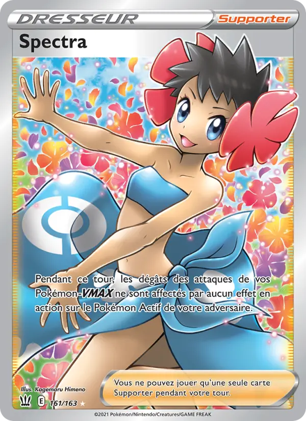 161/163 - Spectra — Carte Pokémon Styles de combat 161/163