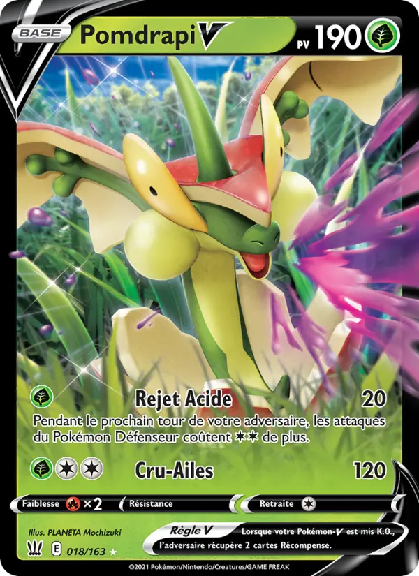 Pomdrapi V — Carte Pokémon 18 Styles de combat