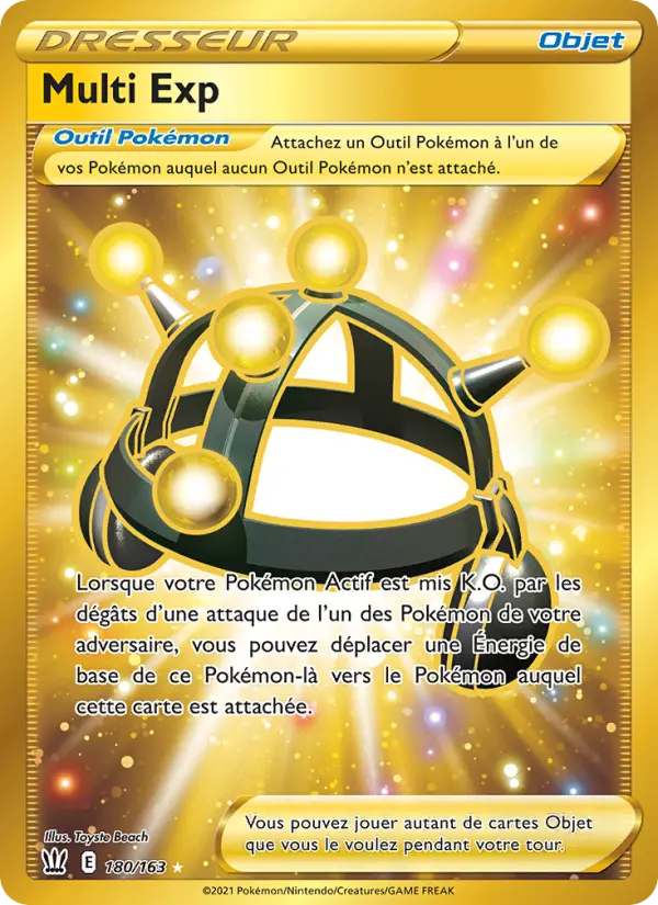 180/163 - Multi Exp — Carte Pokémon Styles de combat 180/163