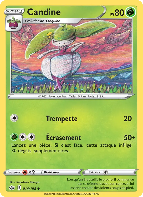 Candine — Carte Pokémon 14 Règne de Glace