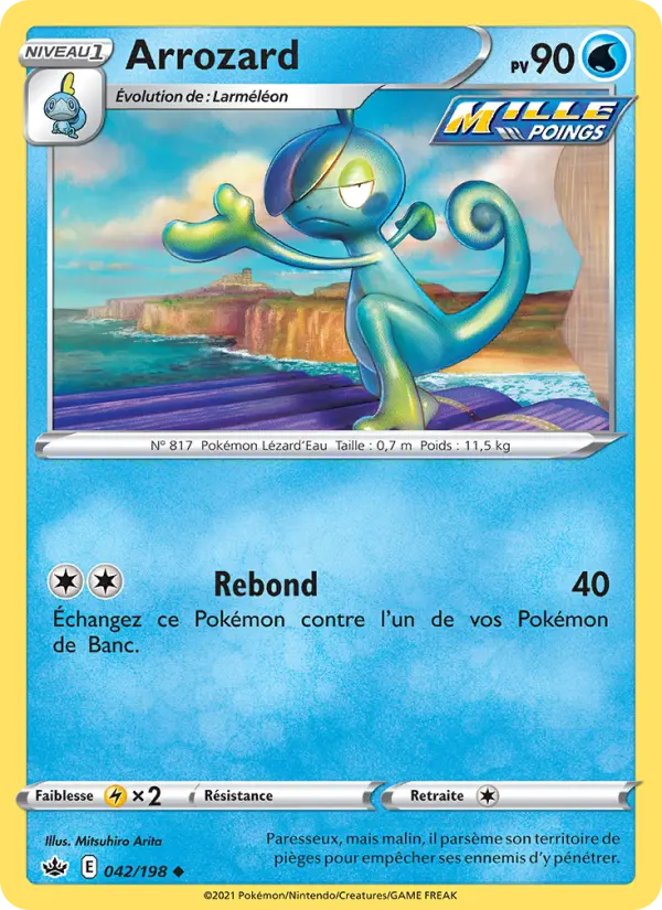 Arrozard — Carte Pokémon 42 Règne de Glace
