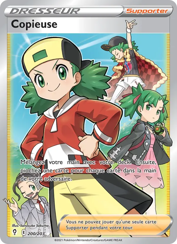 200/203 - Copieuse — Carte Pokémon Évolution Céleste 200/203