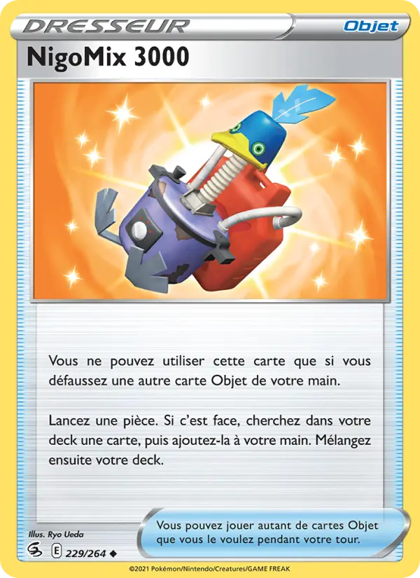 229/264 - NigoMix 3000 — Carte Pokémon Poing de Fusion 229/264