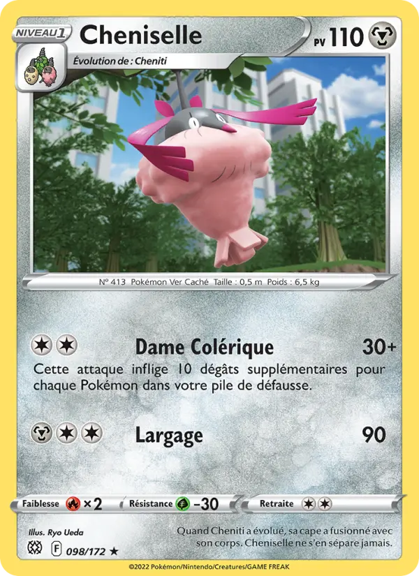 Cheniselle — Carte Pokémon 098 Stars Étincelantes