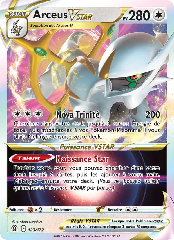 123/172 - Arceus VSTAR