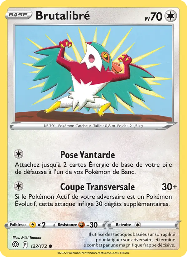Brutalibré — Carte Pokémon 127 Stars Étincelantes