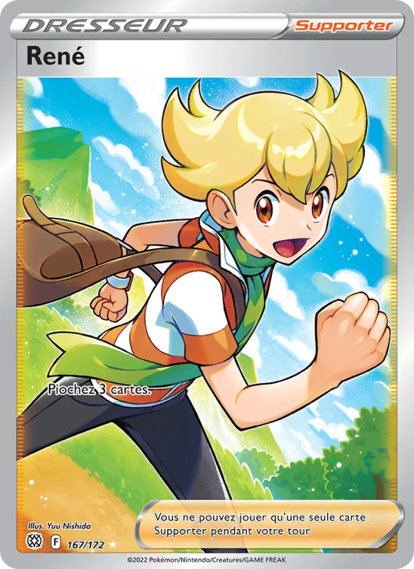 167/172 - René — Carte Pokémon Stars Étincelantes 167/172