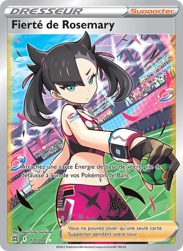 171/172 - Fierté de Rosemary — Carte Pokémon Stars Étincelantes 171/172