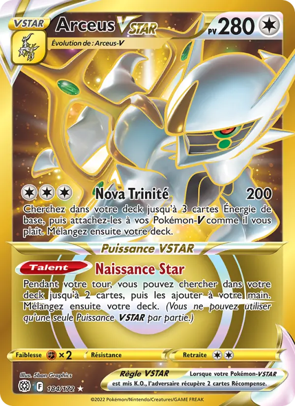 184/172 - Arceus VSTAR