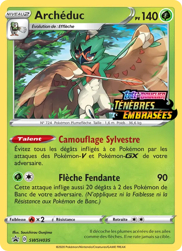 Archéduc — Carte Pokémon SWSH035 Promo SWSH