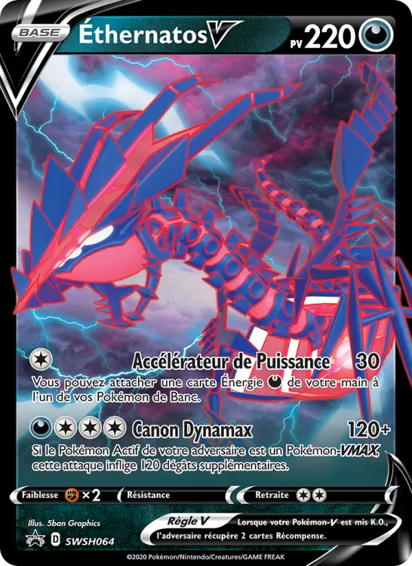 Éthernatos V — Carte Pokémon SWSH064 Promo SWSH
